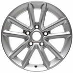 New 17 X 6.5 Silver Alloy Wheel Rim For 2011-2018 Dodge Journey 11-18 Caravan. Fixed Price $228.95.