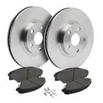 Front Brake Rotors + Ceramic Pads For Chevy Silverado 1500 Gmc Sierra. Fixed Price $146.01.