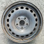 Volkswagen Steel Rabbit Golf Gti City Original Wheel 15X6 2006-2014 Oem 69893. Fixed Price $89.97.