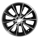 2015-2017 Ford Mustang Gt 19" Machined Black Oem Factory Wheel Rim FR3J1007AA. Fixed Price $306.42.