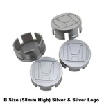 4X Silver Wheel Center Cap Hub Honda Logo Cover Fit Insight Civic 58MM. Fixed Price $19.50.
