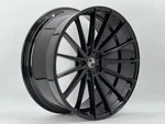 22" Sporza Wheels Pentagon 22X9 ET25 22X10.5 ET38 Gloss Black Finish 5X112 #186. Fixed Price $1995.00.