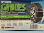 Peerless Traction Cable Tire Snow Chains, # 0173755 New. Fixed Price $48.95.
