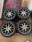 20" Tsw Nurburgring Staggered Wheels 20X9 20X10.5 ET25 - Bmw Mercedes Maserati. Fixed Price $750.00.