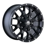 Mayhem 8015 Warrior Rim 17X7.5 5X110/5X127 Offset 30 Matte Black (quantity 1). Fixed Price $259.99.