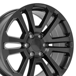 20" Rim Fits Chevy Sierra Silverado Wheel Satin Black 20X9 CK158 4741 Set Of. Fixed Price $892.00.