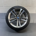 2012-2019 Bmw 435XI F32 Alloy Wheel Rim Disc 8JX18 ET34 Gray Oem *note*. Fixed Price $160.00.