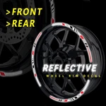 Retroreflective Blue Color Rim Sticker SH20 For Aprilia RSV4 / 2010-2021. Fixed Price $25.04.