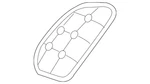 Genuine Volkswagen Access Cover 5C5-805-777-B. Fixed Price $119.99.