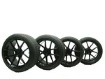 20" Ferrada FR8 Black 20X9 FORGE-8 Concave Wheels Rims Set Tires Bmw No Shipping. Fixed Price $1200.00.