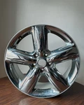 Dodge Durango Oem Chrome Wheel 20X8 2011-2013 Rim Factory Original 2395. Fixed Price $174.99.