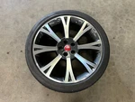 2007-2015 Jaguar Xk Orona Wheel Rim Tire 8 Spoke 255/35/20 9X20 Oem LOT2662. Fixed Price $925.00.