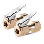 Czc Auto Heavy Duty Brass Air Chuck, Closed Flow Straight Tire 2 Pack,. Fixed Price $17.39.