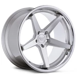 19X9.5/19X10.5 Ferrada Wheels FR3 Silver Machined With Chrome Lip Rims (4PCS) A1. Fixed Price $2620.00.