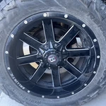 Ballistic Rage 20X10 Black & Milled *single Wheel* 6-135 6-139.7 Only. Fixed Price $450.99.