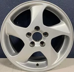 Volvo Series 98-00 850 94-97 16X6-1/2 Spoke Silver 70372. Fixed Price $150.00.