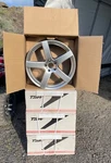 20" Tsw Rivage Hyper Silver Wheels (brand New Set). Fixed Price $1500.00.