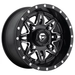 Fuel Utv Lethal D567 Rim 14X7 4X156 Offset 13 Black & Milled (quantity 1). Fixed Price $210.00.
