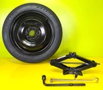 Mini Donut Spare Tire 125/80R16 With Jack Kit FITS:2013-2021 Ford Fusion. Fixed Price $152.15.