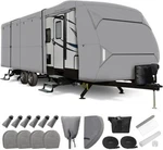 Leader Accessories 142005 Travel Trailer Cover Grey Fits 22'- 24' Rv. Fixed Price $143.96.