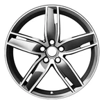 Refurbished Machined And Painted Charcoal Aluminum Wheel 19 X 8V0601025AS. Fixed Price $268.16.