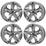 20" Ford Taurus Pvd Bright Chrome Wheels-c Rims Factory Oem 3821 Exchange 201.... Fixed Price $795.00.