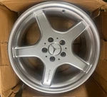 Genuine New Mercedes R230 Sl-class SL55 Rear Wheel 18 X 9.5 Rim 2304012102. Fixed Price $379.95.
