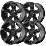 (4) Series XD811 Rockstar 2 17X8 6X135/6X5.5" +10MM Matte Black Wheels Rims. Fixed Price $1365.96.