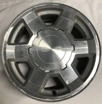 Gmc Machined Silver Yukon Sierra 1500 Pickup Xl Oem Wheel 17 2004-2007 5193. Fixed Price $155.71.