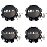 Set Of Helo HE901 Matte Black 8 Lug Bolt On Center Cap 1079L170HE1SB-H42. Fixed Price $115.20.