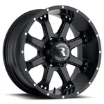 (1) 18X9 +0 Raceline 991B Assault 8X165.1 Satin Black Wheel. Fixed Price $339.00.