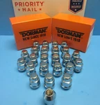 20 Wheel Lug Nuts Font & Rear M12-1.50 Replace Oem # 611182 Chrome. Fixed Price $65.99.