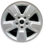 Wheel Rim Jeep Compass Liberty 16 2008-2017 1CG33PAKAB Silver Small Cap Oe 9084. Fixed Price $160.00.
