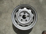 Porsche 911/912 Steel Wheel 1/2"J X 15" 33/85 Kpz Straight Used 911-361-022-11. Fixed Price $250.00.
