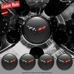 Corvette C5 Decals Set Of 4 3D Gel Silicone Center Wheel Caps Stickers. Fixed Price $27.26.