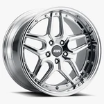 Esr CS15 18X9.5/18X10.5 +22/+22 5X114.3 Vacuum Chrome (staggered, Set Of 4). Fixed Price $1526.00.