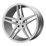 22X10.5 Asanti Black ABL-12 Orion Brush Silv Carbon Fiber Ins Wheel 5X115 (25MM). Fixed Price $246.60.