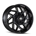 20X9 Mayhem Hatchet Black W/milled Spokes Wheel 8X6.5/8X170 (0MM). Fixed Price $291.55.