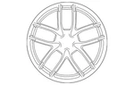 Genuine Nissan Wheel Alloy D0C00-3GM3A. Fixed Price $904.49.