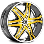 30X10 Diablo Wheels Elite Chrome With Custom Finish Inserts Rims (4PCS) A1. Fixed Price $6359.00.