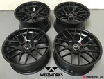 19 X 9"/10" E46 Avant Garde M359 Black Wheels Set Bmw Mesh Rims Csl Comp Zhp. Fixed Price $1796.00.