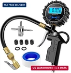Nilight 50026R Digital Tire Inflator Pressure GAUGE,250 Psi Air Chuck And Compre. Fixed Price $34.96.