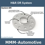 H&r Sv Dr 40MM Vw Bus T3 Only Va 40556651 Wheel Spacer Track Plates. Fixed Price $131.64.