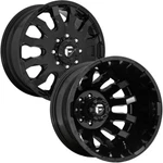 4-NEW 20" Fuel D675 Blitz Dually Wheels 20X8.25 8X210 Gloss Black Rims. Fixed Price $1696.00.