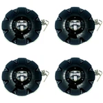 Set Of Dub Wheels Center Caps Gloss Black 20" 22" 24" 26" Push S110 16390-15B. Fixed Price $176.00.