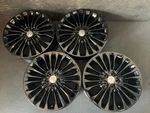 (4) Toyota Avalon Gloss Black Powder Coat Wheels Rims + Caps 18" HOL.75188. Fixed Price $1195.00.
