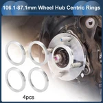 Od 106.1MM To Id 87.1MM Car Wheel Hub Centric Rings Aluminum Alloy 4 Pcs. Fixed Price $31.99.