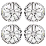 18" Nissan Altima Pvd Bright Chrome Wheels-c Rims Factory Oem 62521 Exchange .... Fixed Price $795.00.