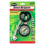 Slime 2020-A Dually Rv Dial Tire Gauge, 10-160 Psi. Fixed Price $22.49.