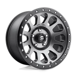 17X9 Fuel Wheels D601 Vector Matte Gun Metal Black Bead Ring Rims 5X127 (1PC). Fixed Price $320.00.